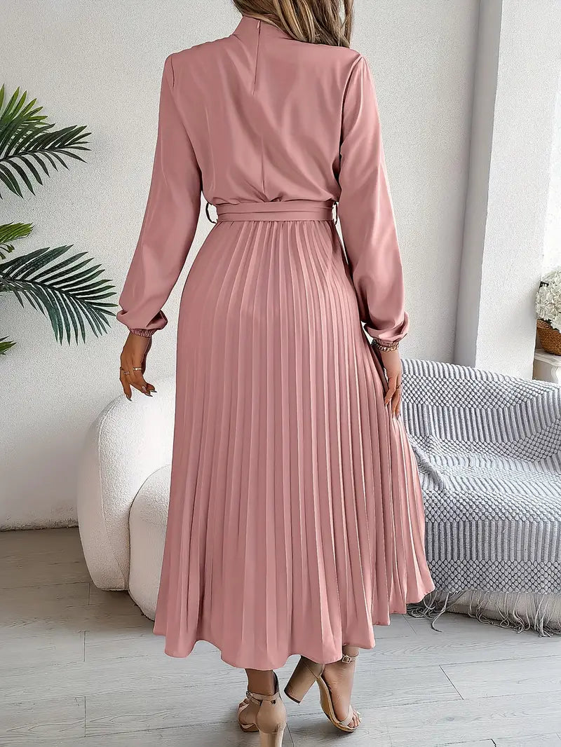 Madison | Pleated Midi Dress For Women-Women Dress-Pick NewYork