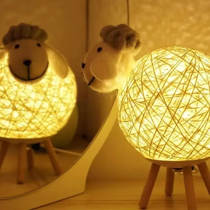 Night Light | Sheep Lamp Decor-Table Lamp-Pick NewYork