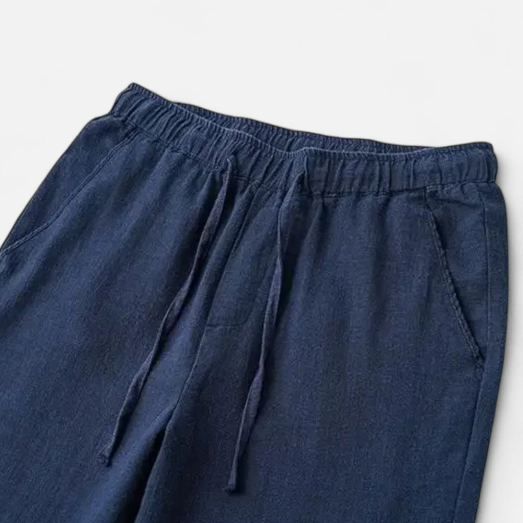 Mason | Relaxed Wide Leg Men Pants-Men Pants-Pick NewYork