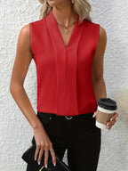 Emily | Women Sleeveless Blouse-Women Blouse-Pick NewYork