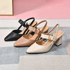 Chloe | Chic Slingback Block Heels-Women Heels-Pick NewYork