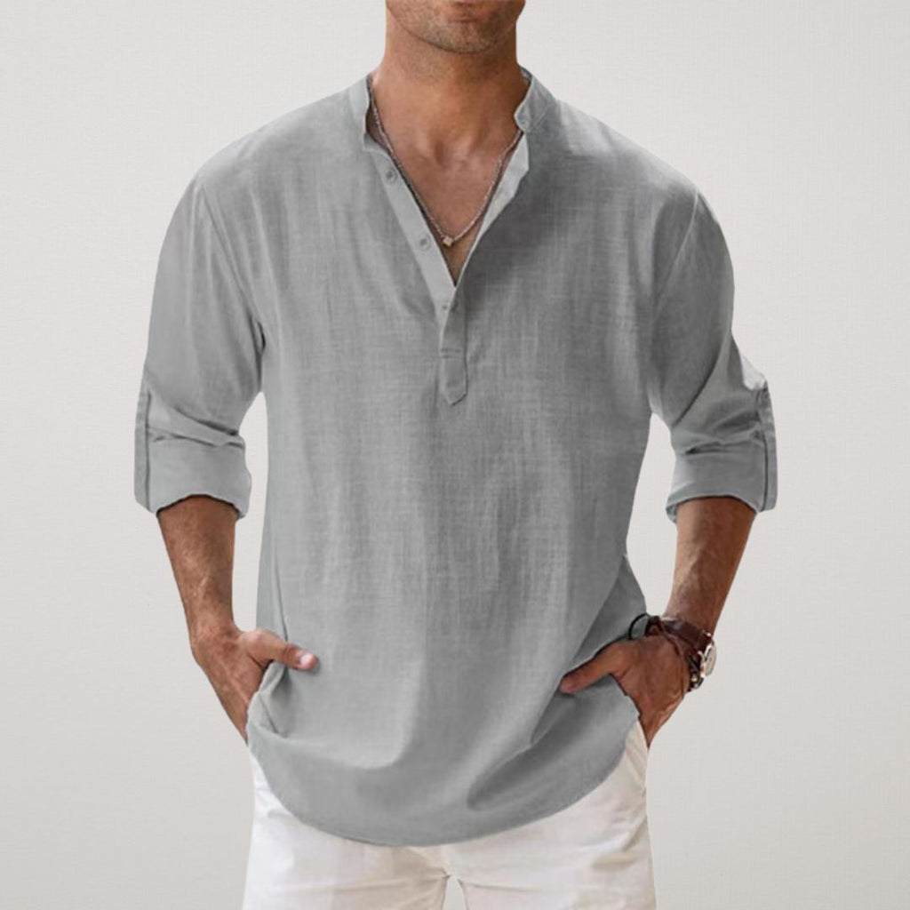 Noah | Relaxed Men’s Button Down Shirt-Men Shirt-Pick NewYork