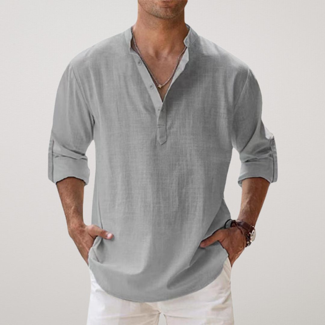 Noah | Relaxed Men’s Button Down Shirt-Men Shirt-Pick NewYork