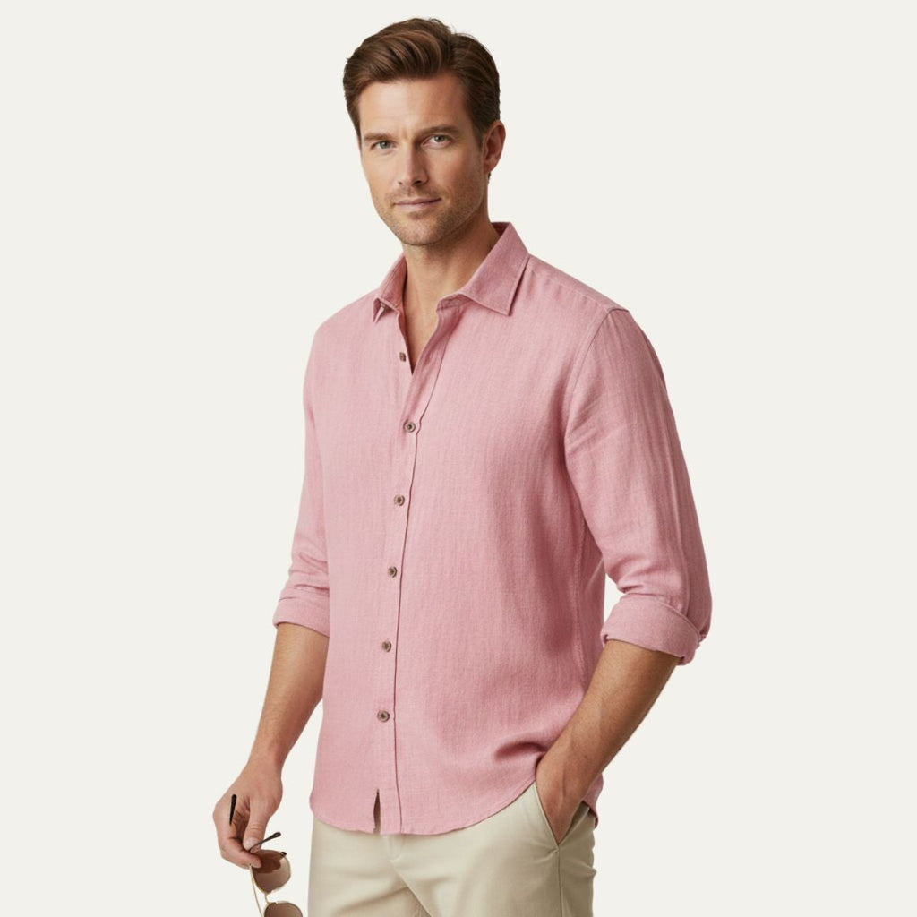 Carter | Classic Men Button Up Shirt-Men Shirt-Pick NewYork