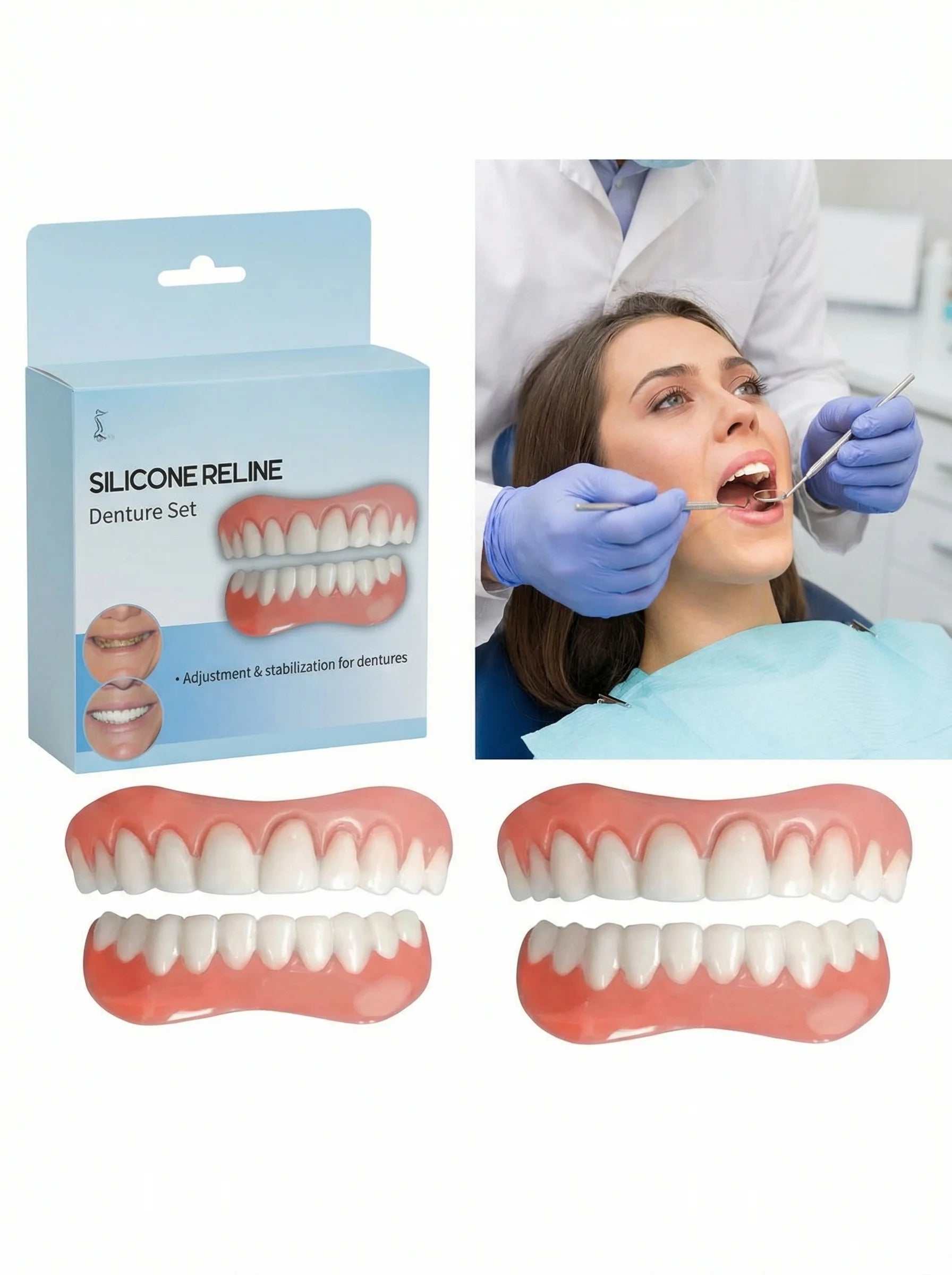 Temporary Veneers | Snap On Veneers-Denture-Pick NewYork