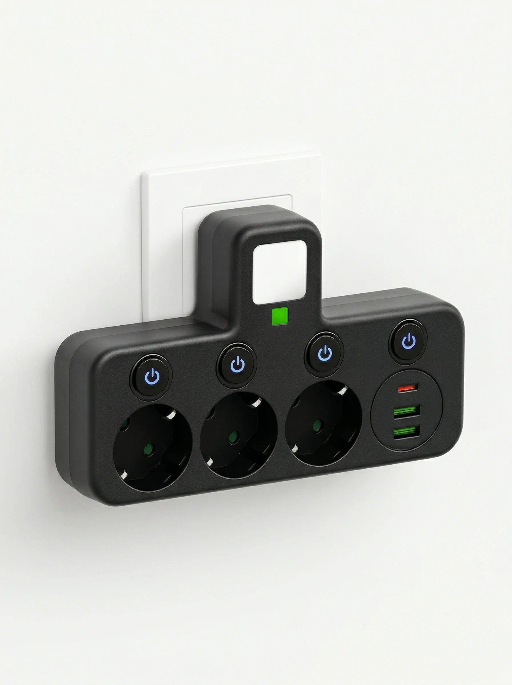 Power Strip Adapter | Multi Plug Outlet Extender-Adapter-Pick NewYork