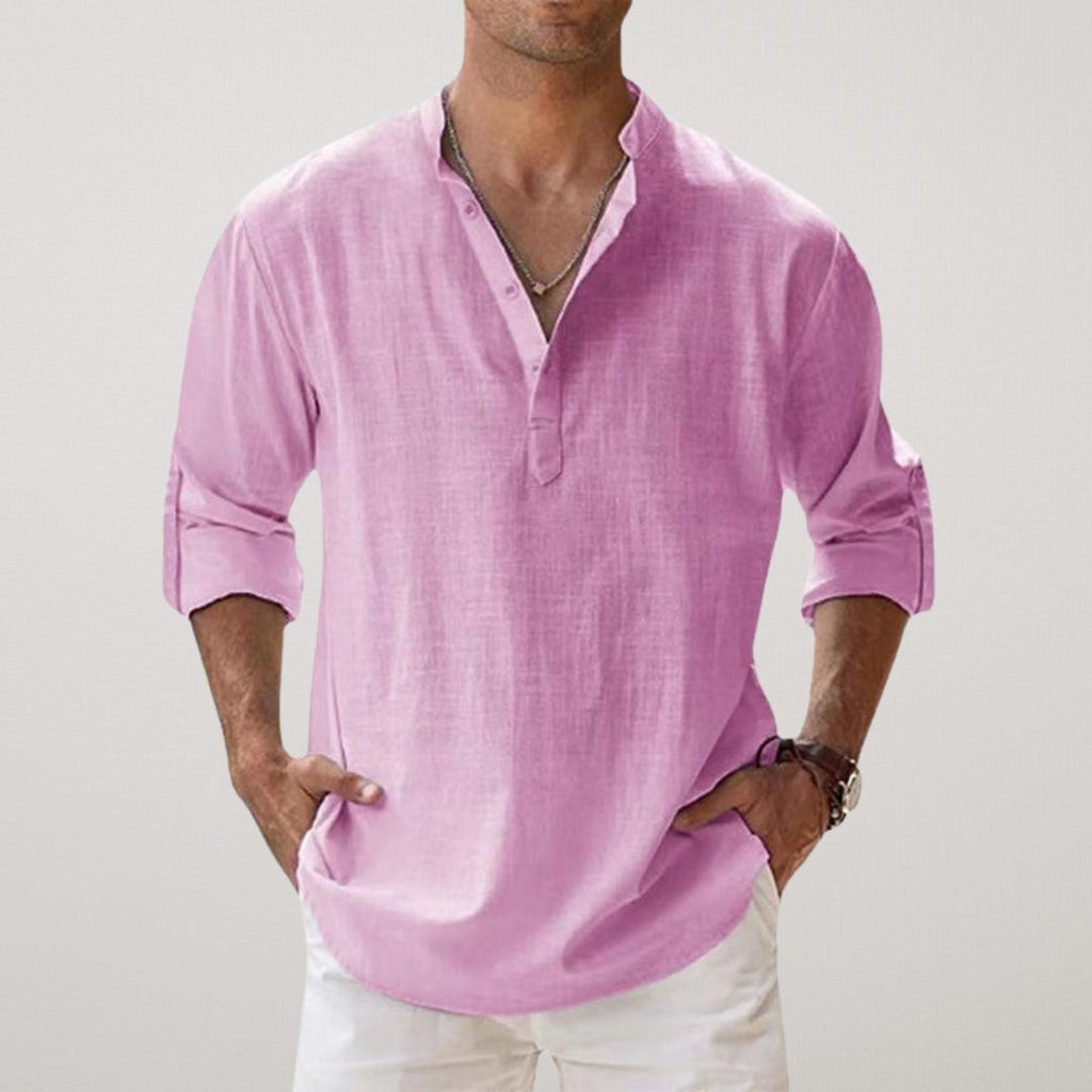 Noah | Relaxed Men’s Button Down Shirt-Men Shirt-Pick NewYork