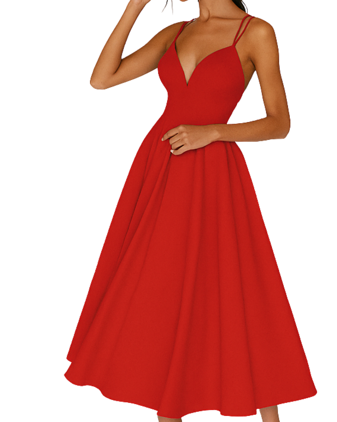 Grace | Elegant Midi Dress-Women Dress-Pick NewYork