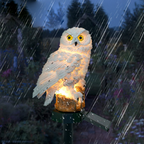 Solar Lights Outdoor | Owl Lamp-Outdoor Light-Pick NewYork