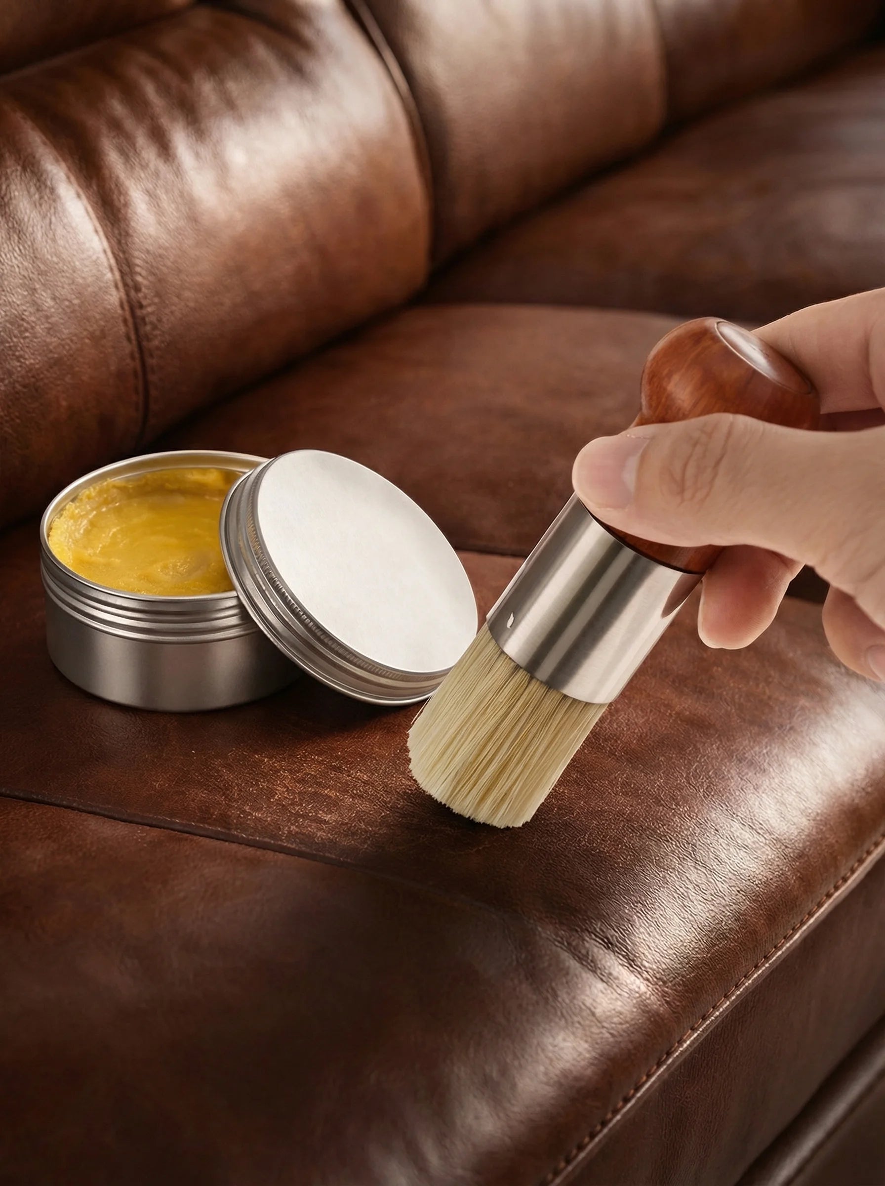 Shoe Polish Kit | Leather Recoloring Balm Set-Shoe Care-Pick NewYork