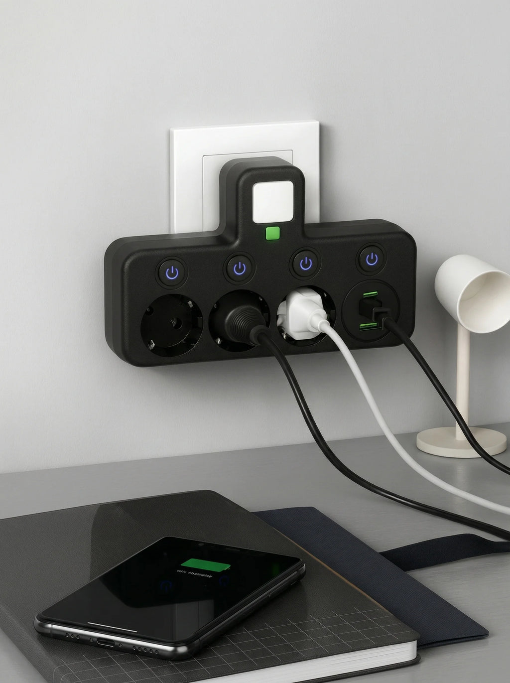 Power Strip Adapter | Multi Plug Outlet Extender-Adapter-Pick NewYork