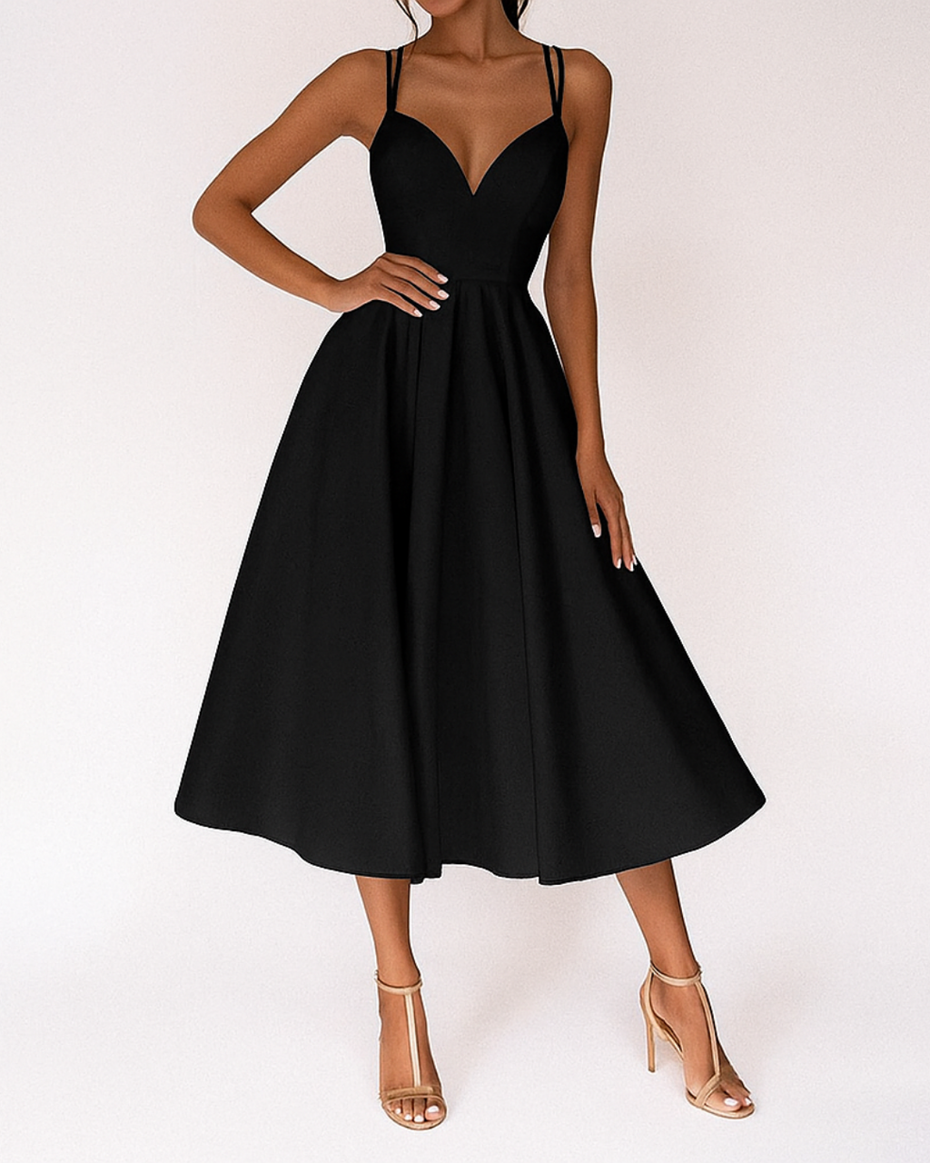 Grace | Elegant Midi Dress-Women Dress-Pick NewYork