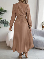 Madison | Pleated Midi Dress For Women-Women Dress-Pick NewYork