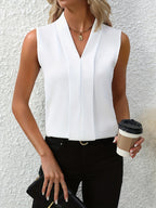 Emily | Women Sleeveless Blouse-Women Blouse-Pick NewYork