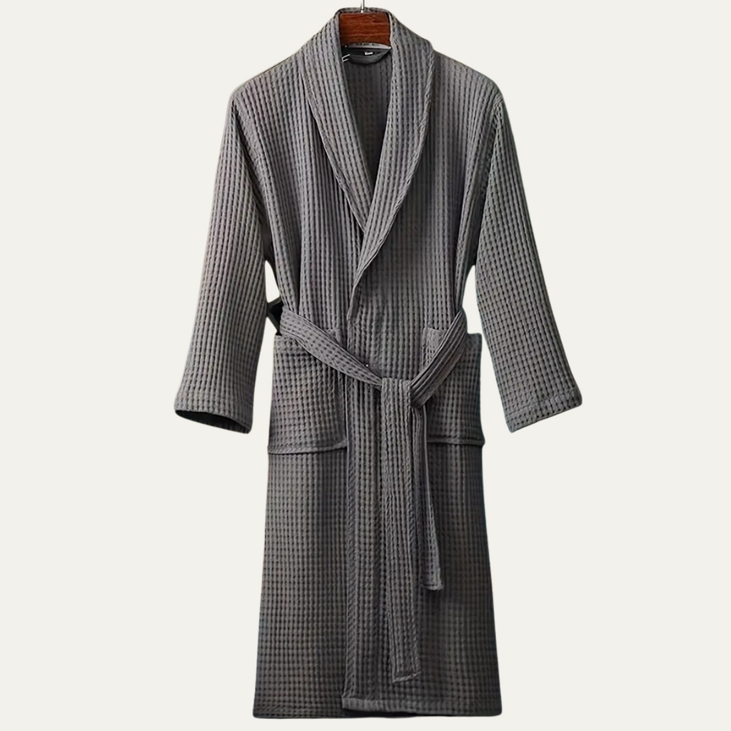 Everett | Comfortable Men’s Bath Robe-Men Robe-Pick NewYork