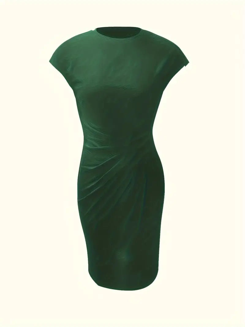 Hannah | Business Casual Women Midi Dress-Women Dress-Pick NewYork