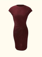 Hannah | Business Casual Women Midi Dress-Women Dress-Pick NewYork