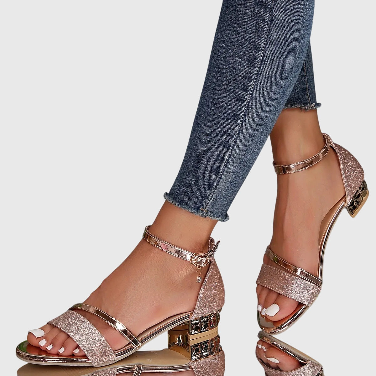 Lily | Stylish Block Heeled Sandals-Women Sandals-Pick NewYork