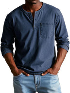 Ethan | Casual Long Sleeve Polo-Men Polo-Pick NewYork