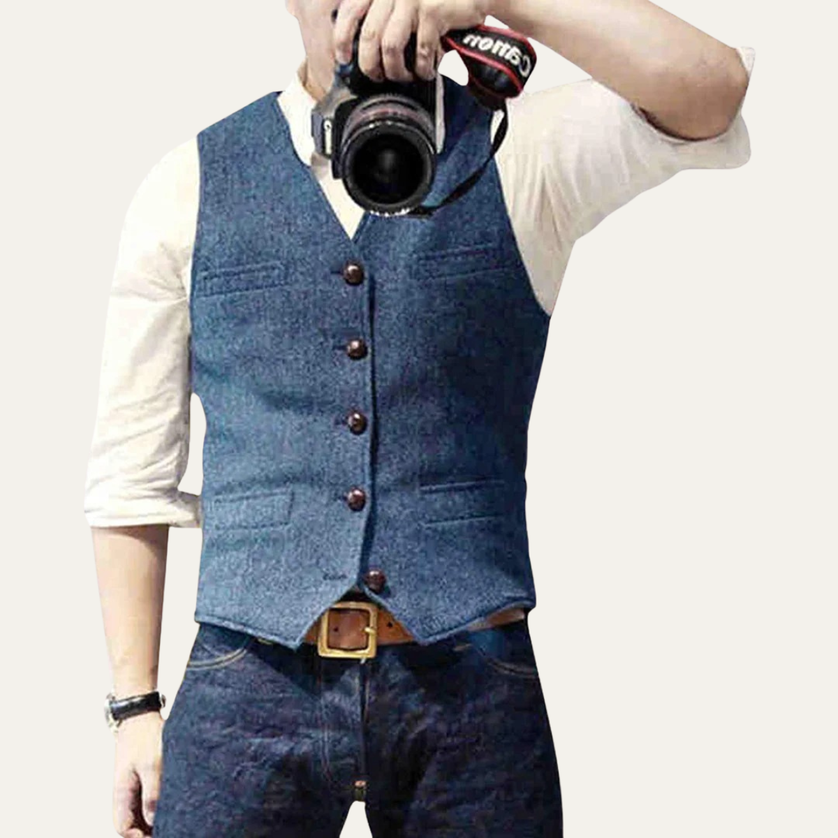 Hudson | Classic Vintage Mens Dress Vest-Men Vest-Pick NewYork