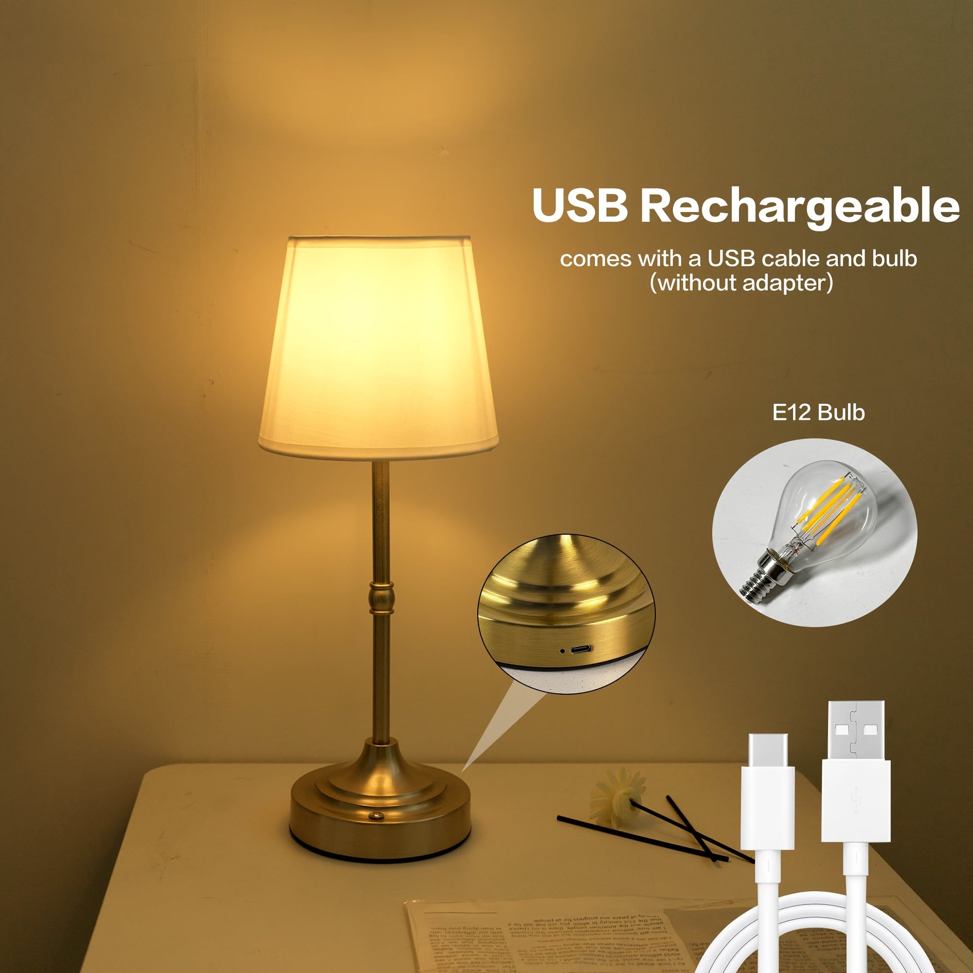 Cordless Table Lamp | Bedside Lamp-Table Lamp-Pick NewYork