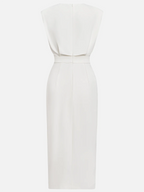 Victoria | Elegant Business Casual Midi Dress-Women Dress-Pick NewYork