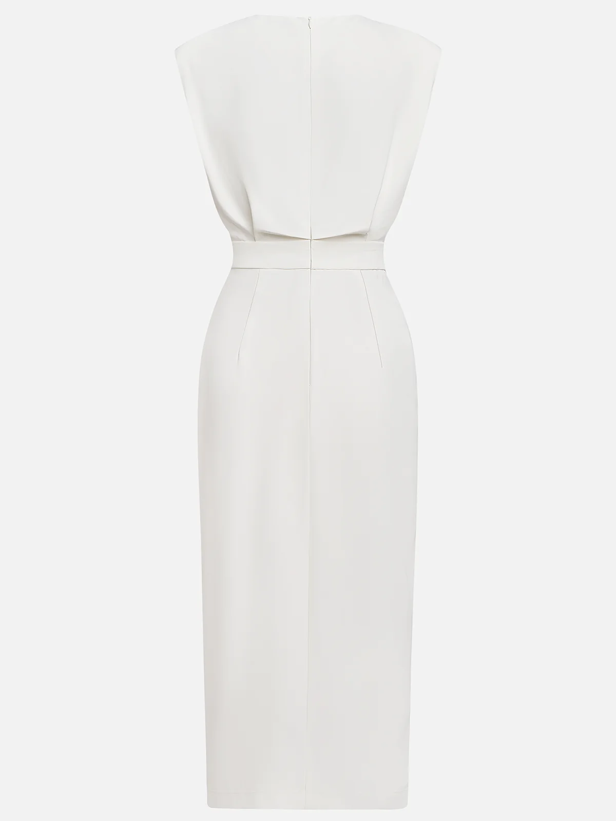 Victoria | Elegant Business Casual Midi Dress-Women Dress-Pick NewYork