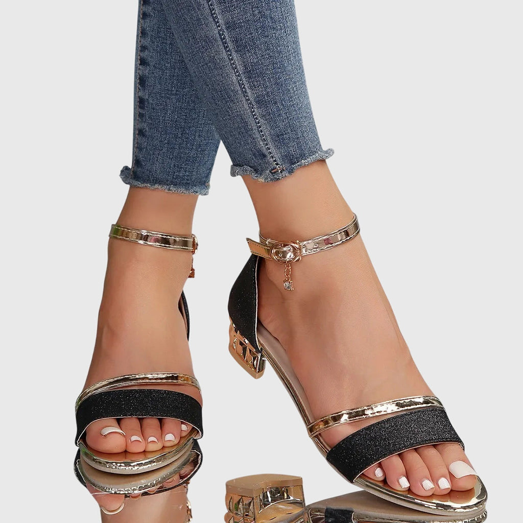 Lily | Stylish Block Heeled Sandals-Women Sandals-Pick NewYork