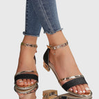 Lily | Stylish Block Heeled Sandals-Women Sandals-Pick NewYork