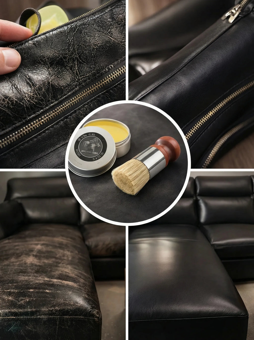 Shoe Polish Kit | Leather Recoloring Balm Set-Shoe Care-Pick NewYork