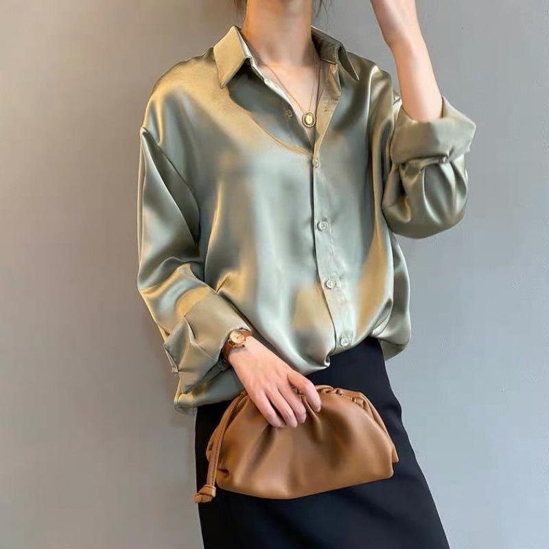 Women Blouse | Office Wear Long Sleeve Shirt-Women Blouse-Pick NewYork