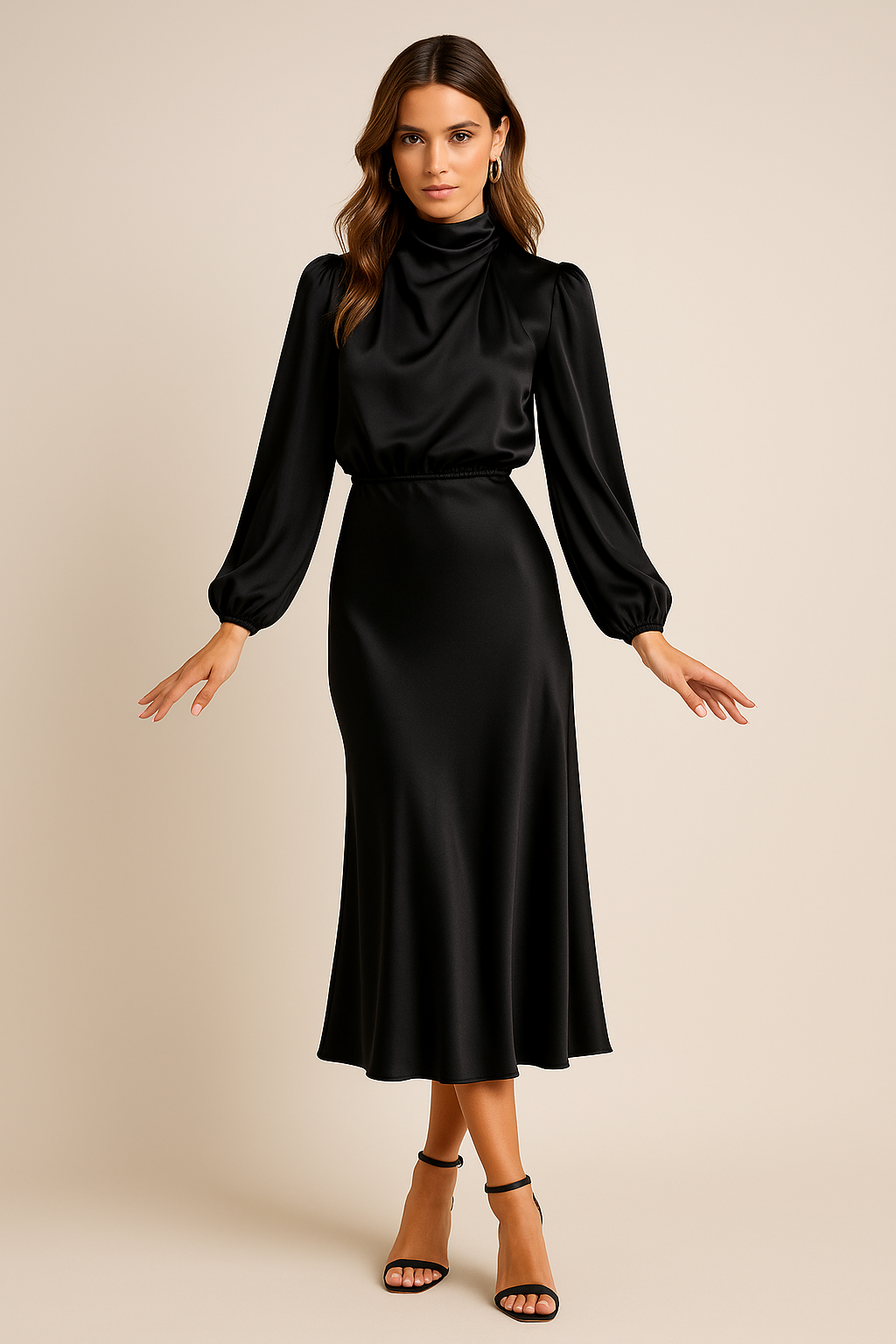 Charlotte | Midi Wedding Guest Dress-Women Dress-Pick NewYork