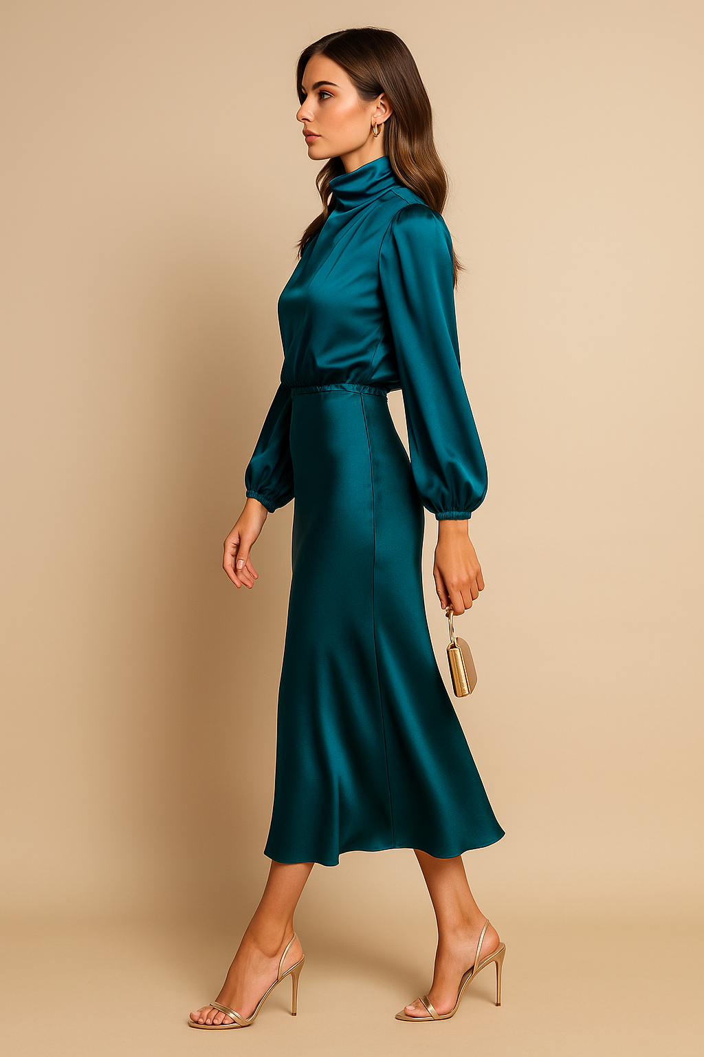 Charlotte | Midi Wedding Guest Dress-Women Dress-Pick NewYork