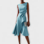 Midi Dress | Pleated Midi Dress-Women Dress-Pick NewYork