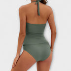Two Piece Swimsuit | Halter Neck Swimsuit-Women Swimsuit-Pick NewYork
