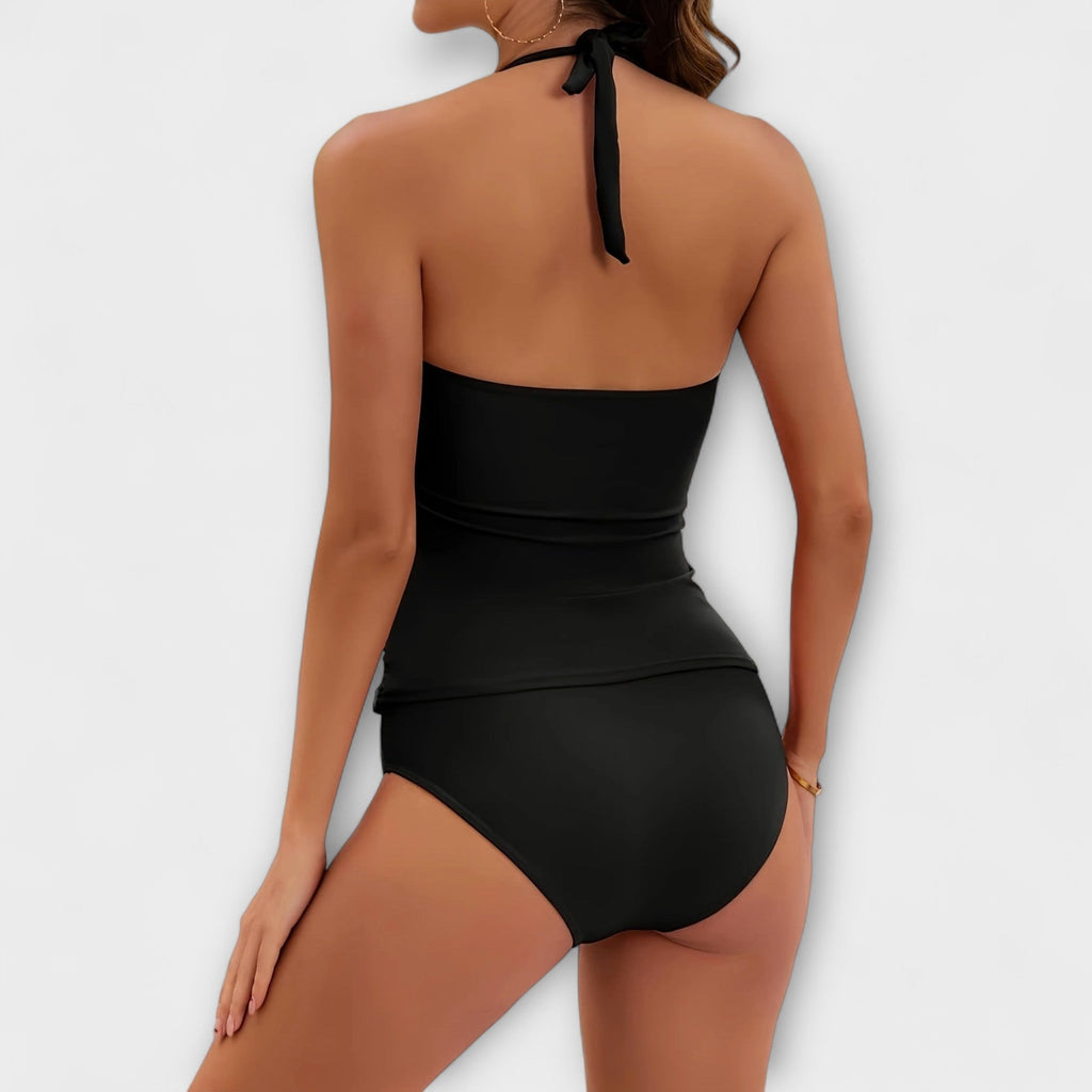 Two Piece Swimsuit | Halter Neck Swimsuit-Women Swimsuit-Pick NewYork