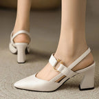 Chloe | Chic Slingback Block Heels-Women Heels-Pick NewYork