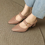 Chloe | Chic Slingback Block Heels-Women Heels-Pick NewYork