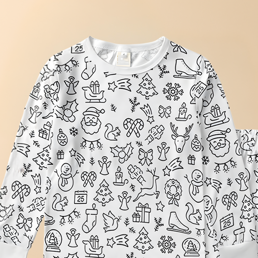 Kids Christmas Pajamas | Printed Toddler Pajama Sets-Kids Pajama-Pick NewYork