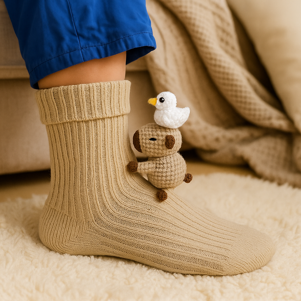 Warm Socks | Funny Socks-Socks-Pick NewYork