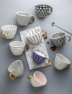 Tea Cup | Patterned Coffee Mug-Mug-Pick NewYork