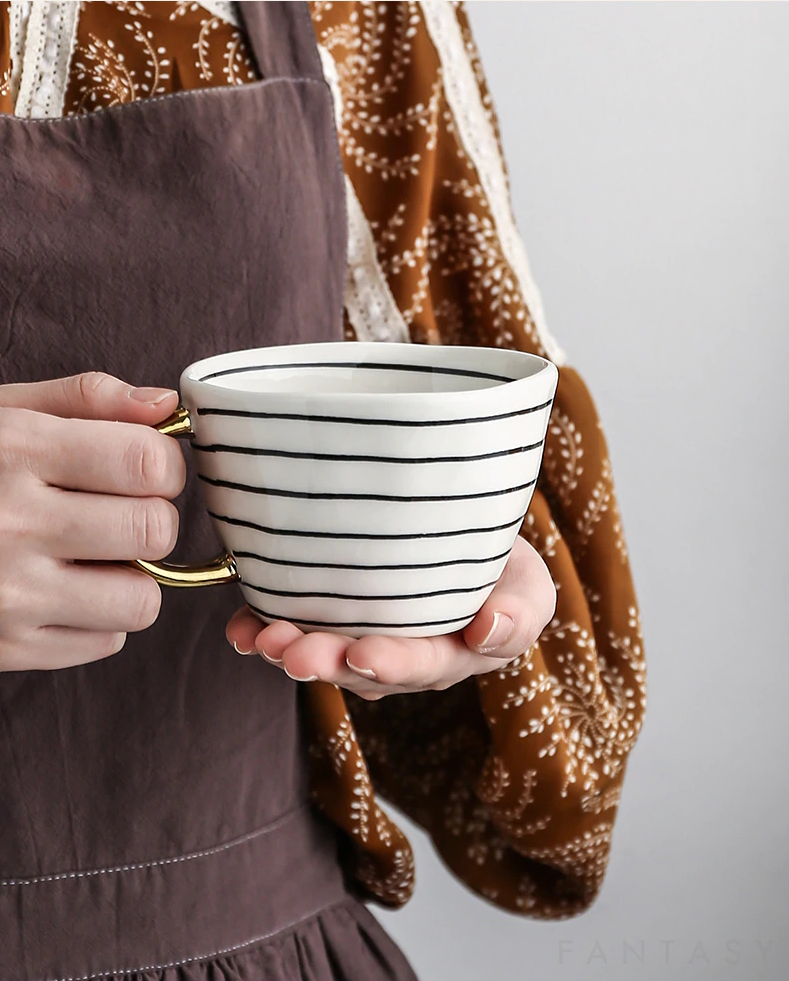 Tea Cup | Patterned Coffee Mug-Mug-Pick NewYork