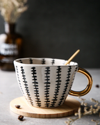 Tea Cup | Patterned Coffee Mug-Mug-Pick NewYork