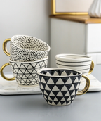 Tea Cup | Patterned Coffee Mug-Mug-Pick NewYork