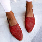 Luna | Pointed Toe Slingback Flats-Women Shoes-Pick NewYork