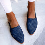 Luna | Pointed Toe Slingback Flats-Women Shoes-Pick NewYork