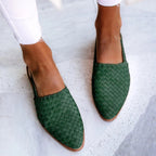 Luna | Pointed Toe Slingback Flats-Women Shoes-Pick NewYork