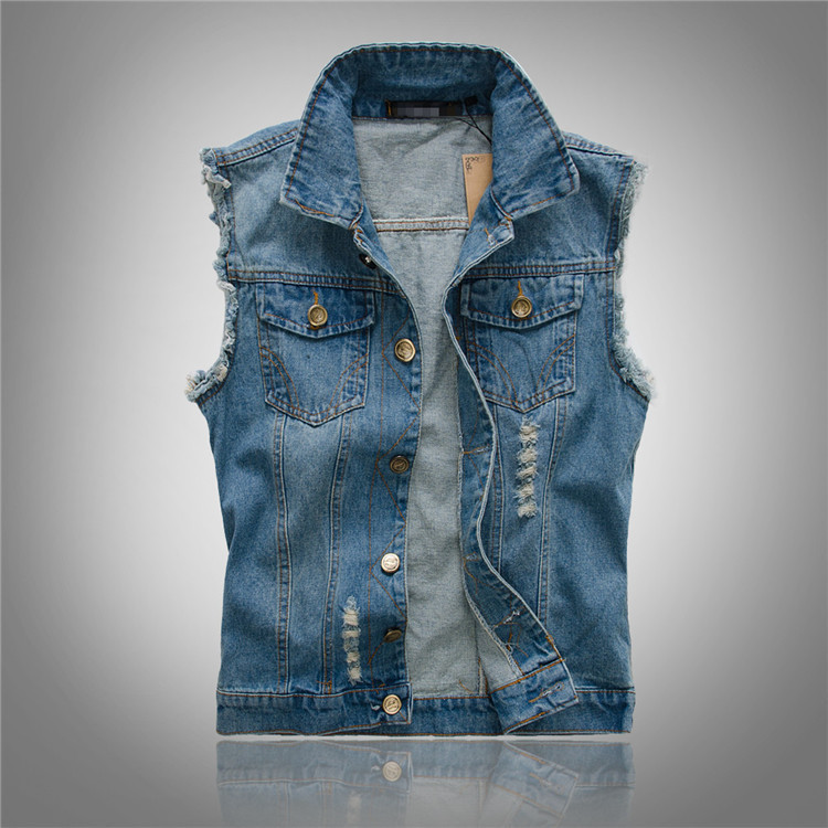 Ryder | Vintage Men’s Biker Vest-Men Vest-Pick NewYork