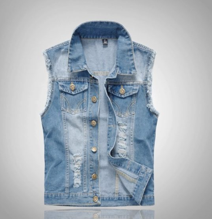 Ryder | Vintage Men’s Biker Vest-Men Vest-Pick NewYork