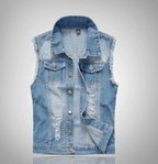 Ryder | Vintage Men’s Biker Vest-Men Vest-Pick NewYork
